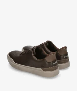 Hombre Skechers Deportivos 205625 en marrón