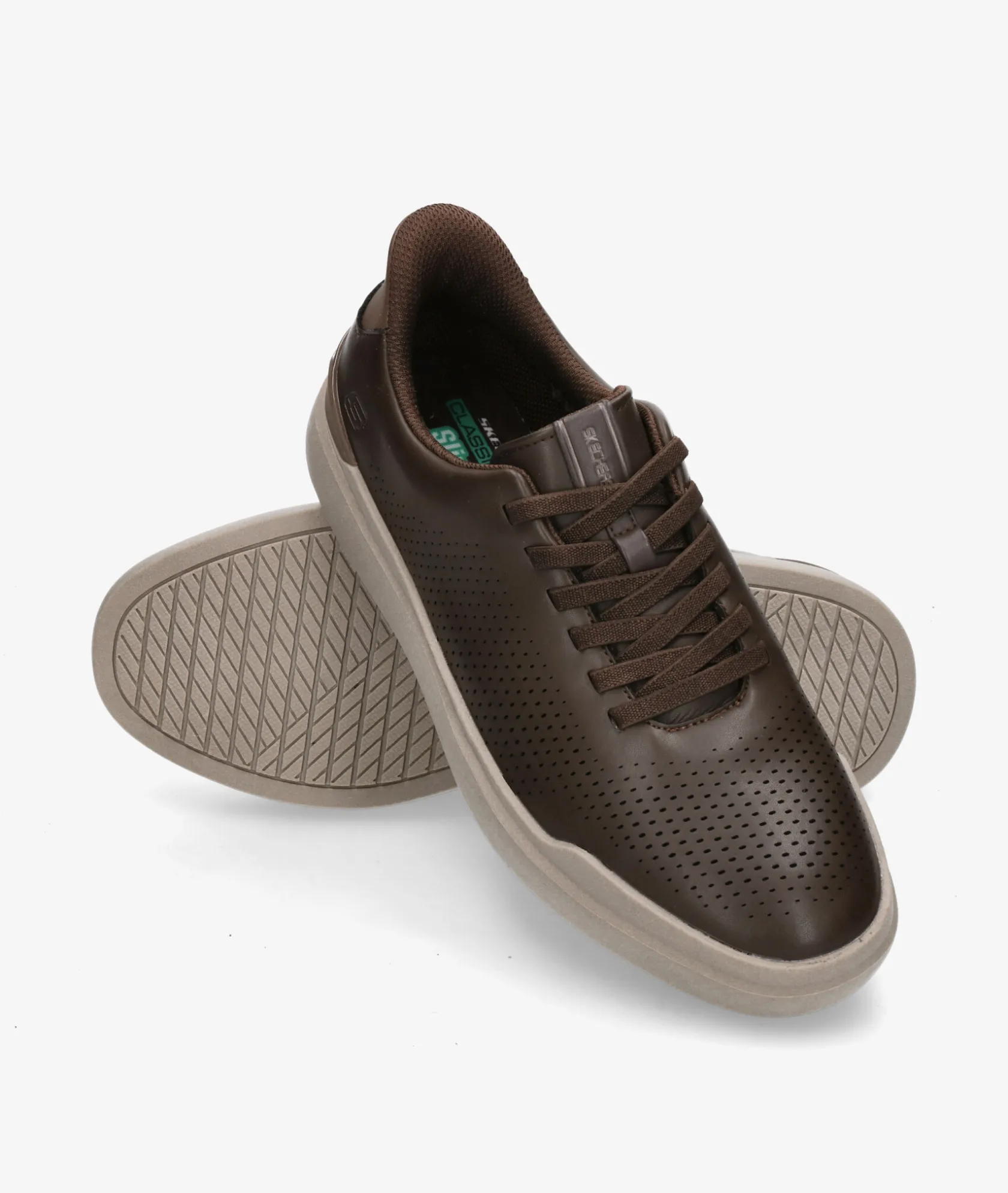 Hombre Skechers Deportivos 205625 en marrón