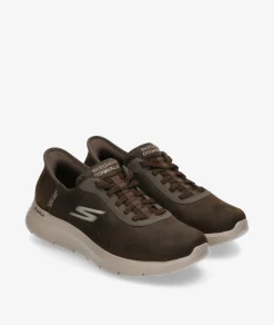 Hombre Skechers Deportivos 216326 en marrón