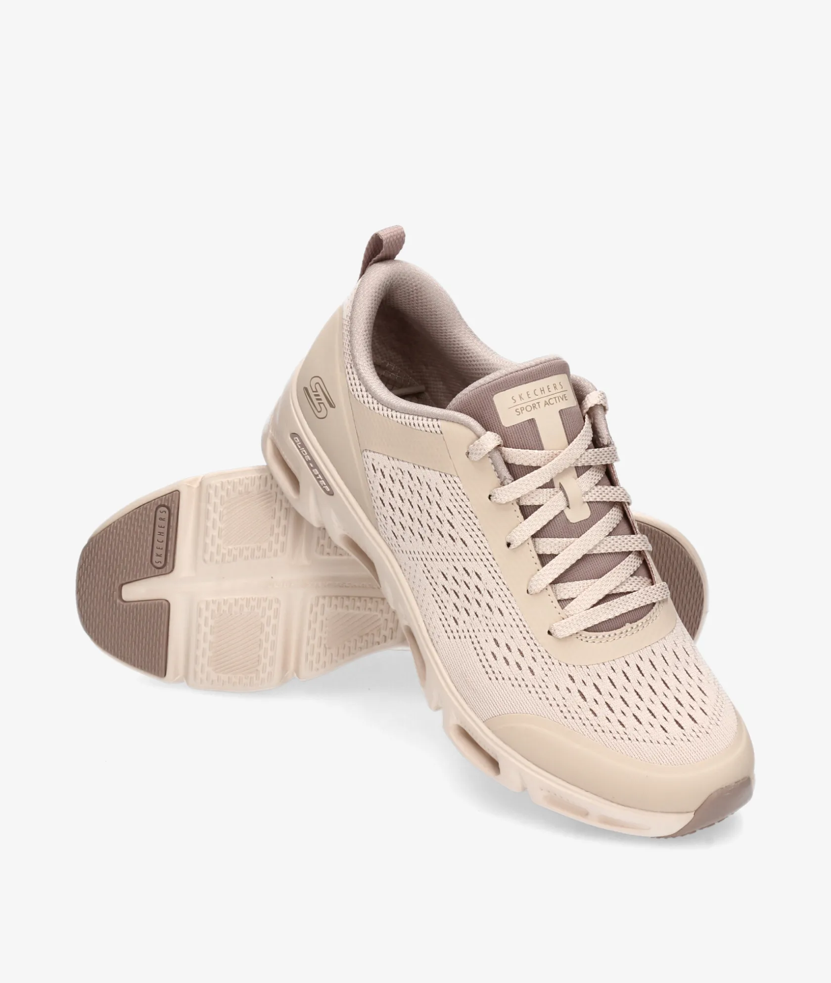 Mujer Skechers Deportivos 104607 en nude