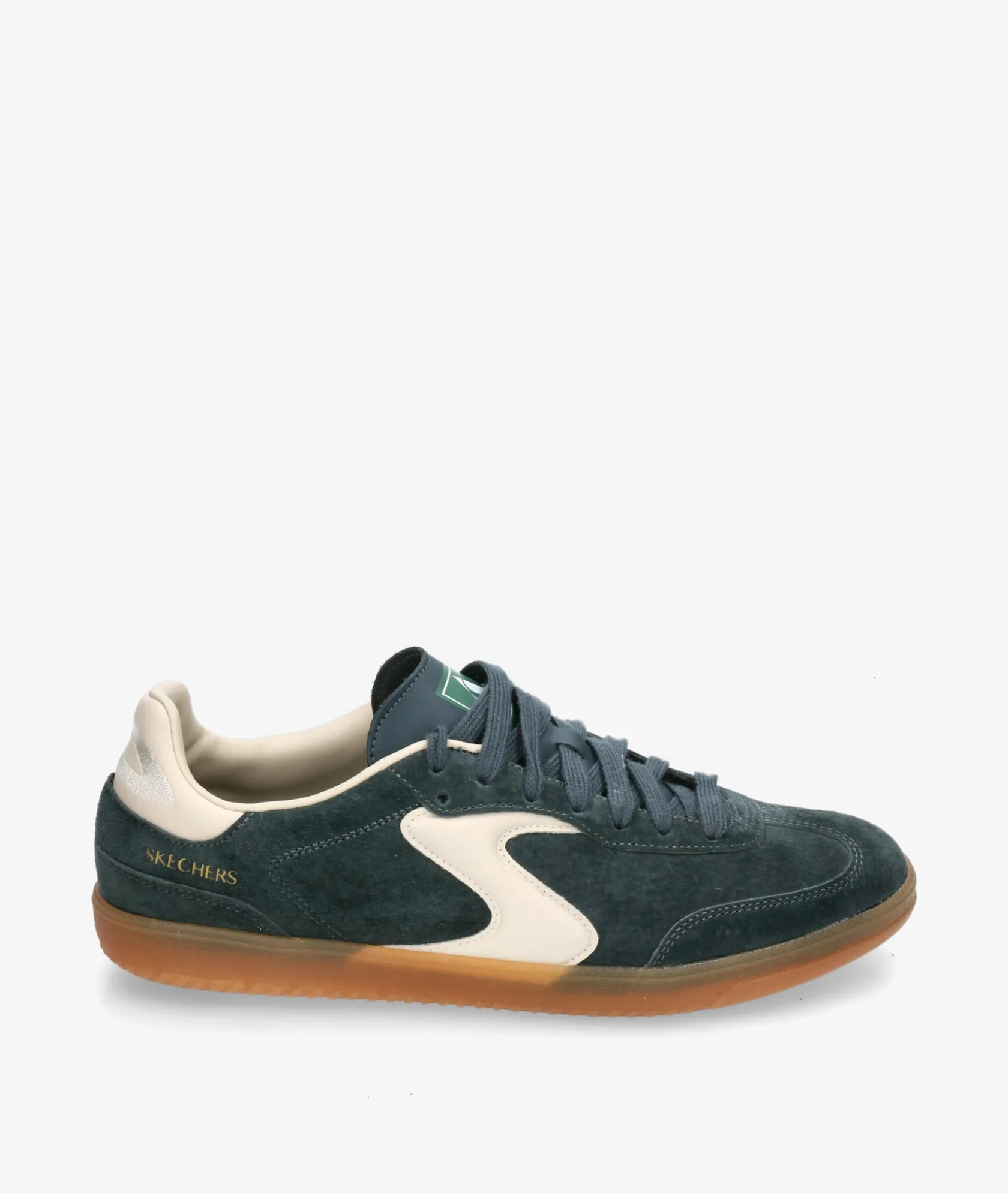 Hombre Skechers Deportivos 254151 en serraje gris