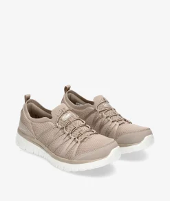 Mujer Skechers Deportivos 100692 en topo