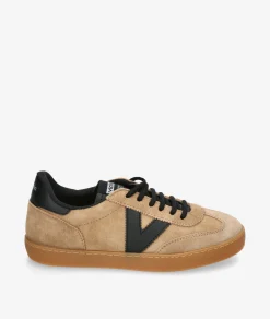 Mujer Victoria Deportivos 1126219 en serraje taupe