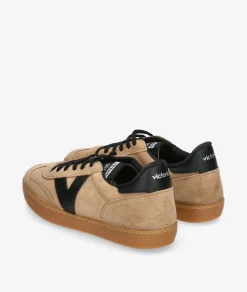 Mujer Victoria Deportivos 1126219 en serraje taupe
