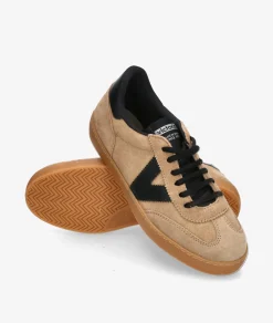 Mujer Victoria Deportivos 1126219 en serraje taupe