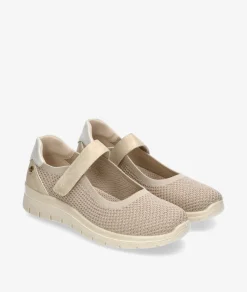 Mujer Amarpies Merceditas 30035 en beige