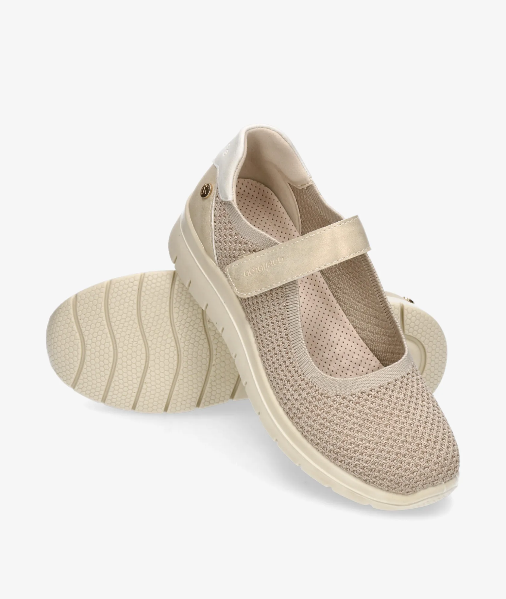 Mujer Amarpies Merceditas 30035 en beige