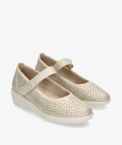 Mujer Amarpies Merceditas 30121 en beige