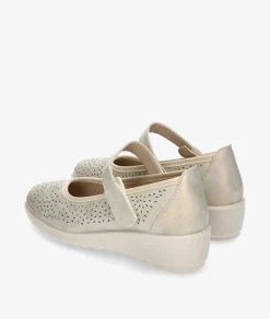 Mujer Amarpies Merceditas 30121 en beige