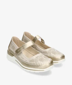 Mujer Amarpies Merceditas 30064 en beige