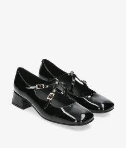 Mujer Stephen Allen Merceditas DINAR 38205-C11 en charol negro