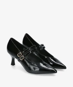 Mujer Stephen Allen Merceditas 3699-7 SELENE en charol negro
