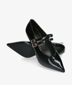 Mujer Stephen Allen Merceditas 3699-7 SELENE en charol negro