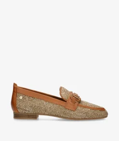 Mujer Carmela Mocasines 163219 en camel