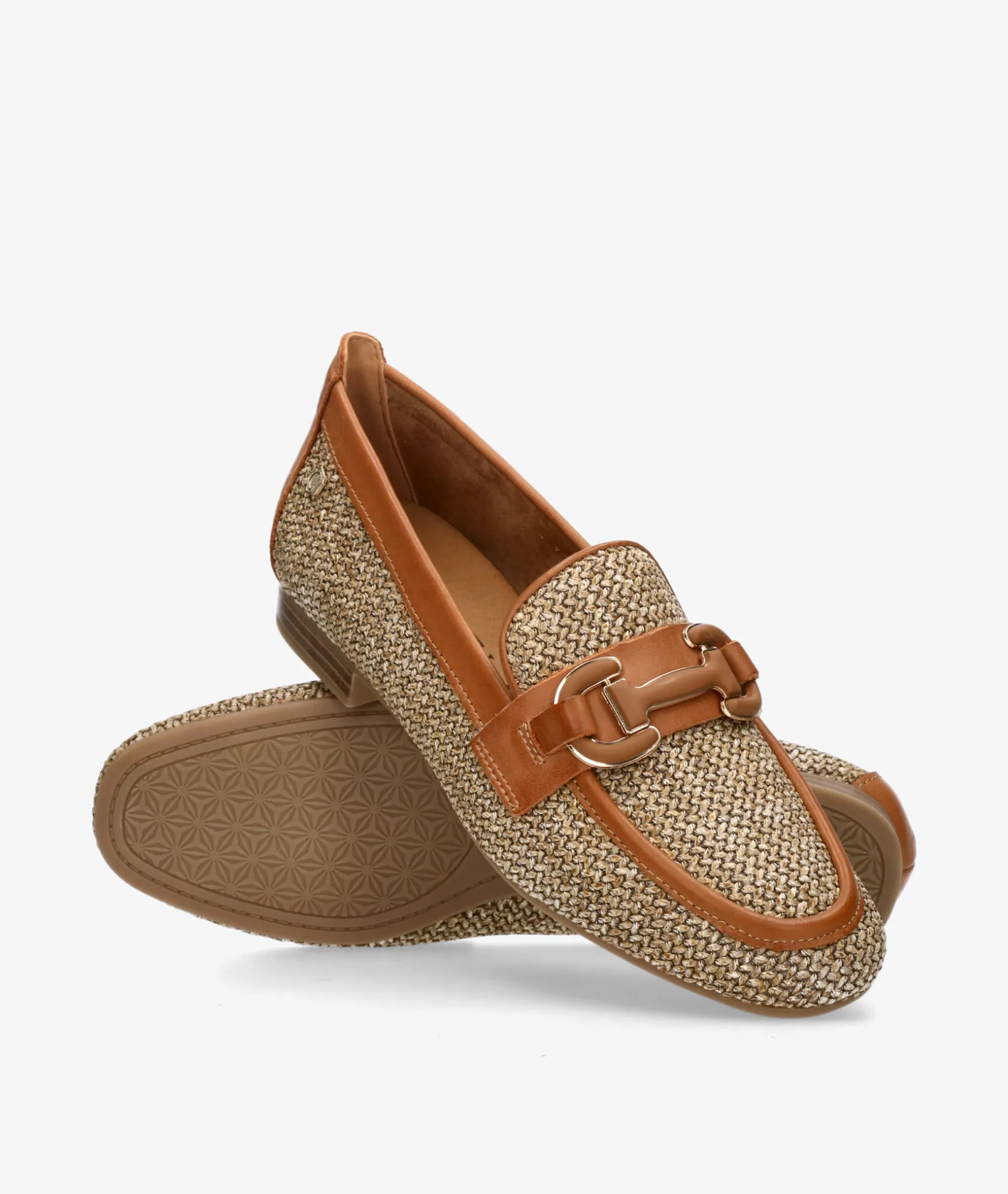 Mujer Carmela Mocasines 163219 en camel