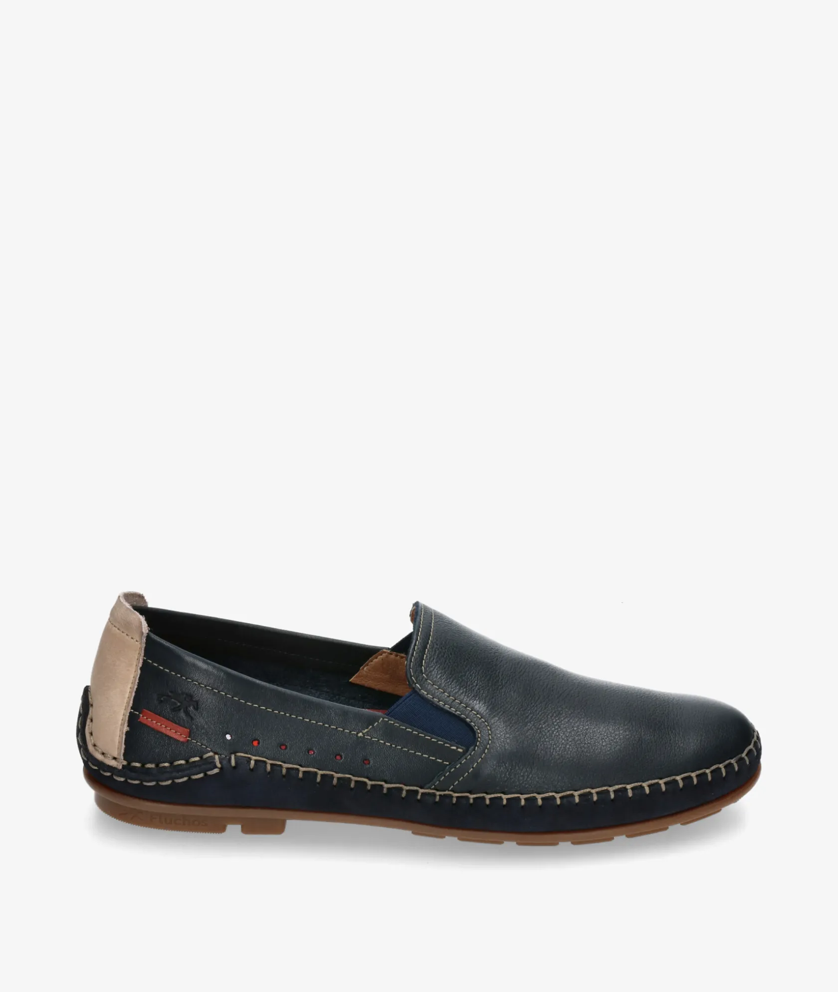Hombre Fluchos Mocasines F1174 en marino