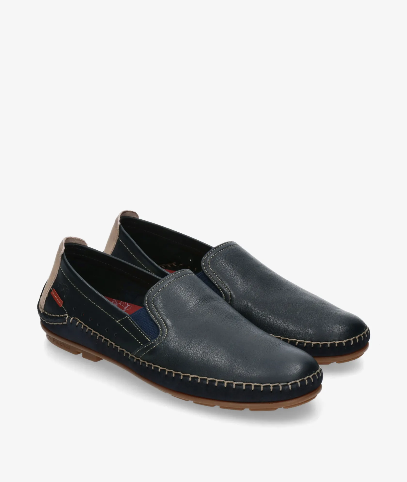 Hombre Fluchos Mocasines F1174 en marino