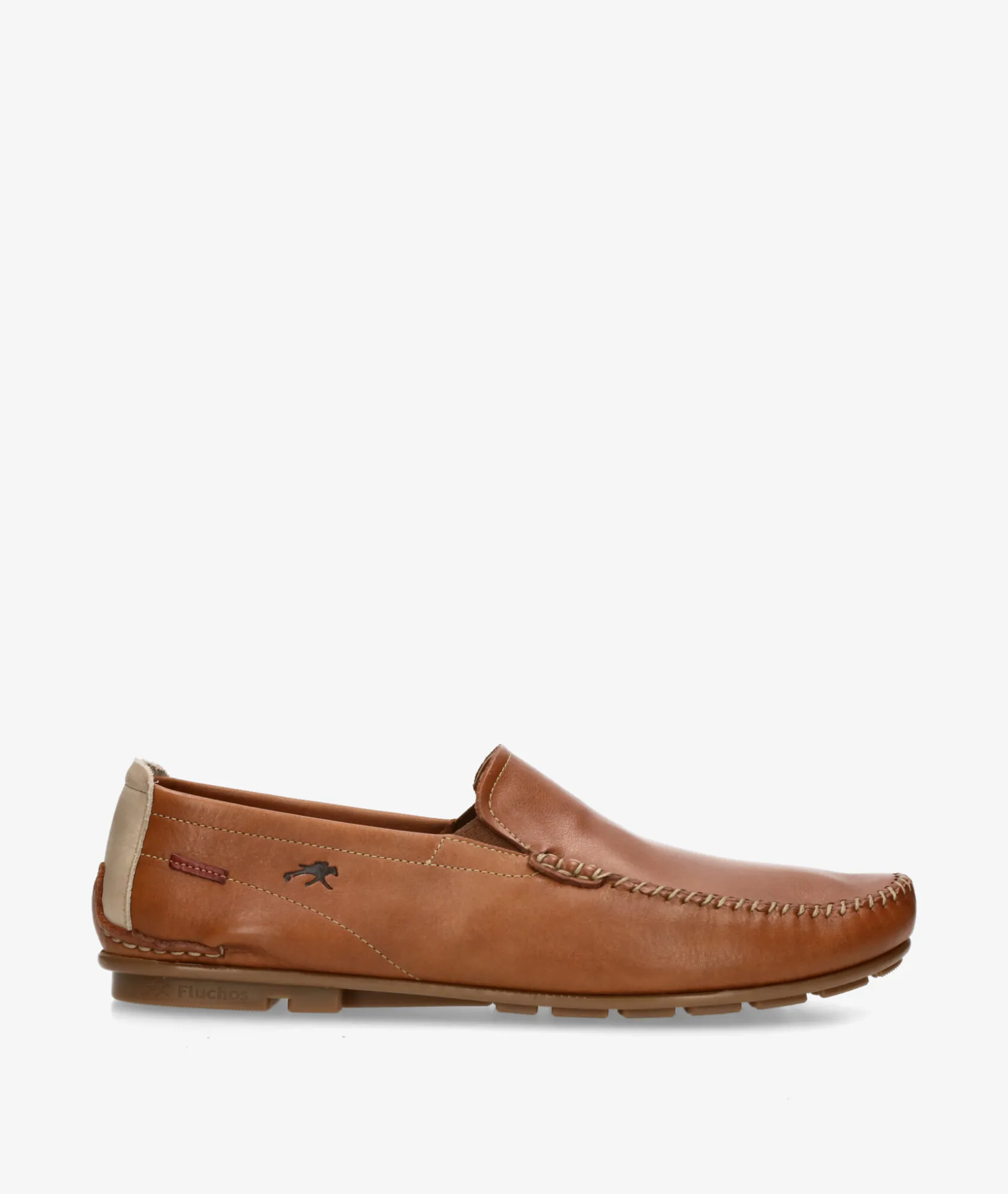 Hombre Fluchos Mocasines F1173 en cuero