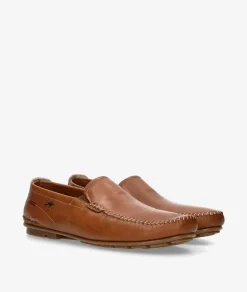 Hombre Fluchos Mocasines F1173 en cuero