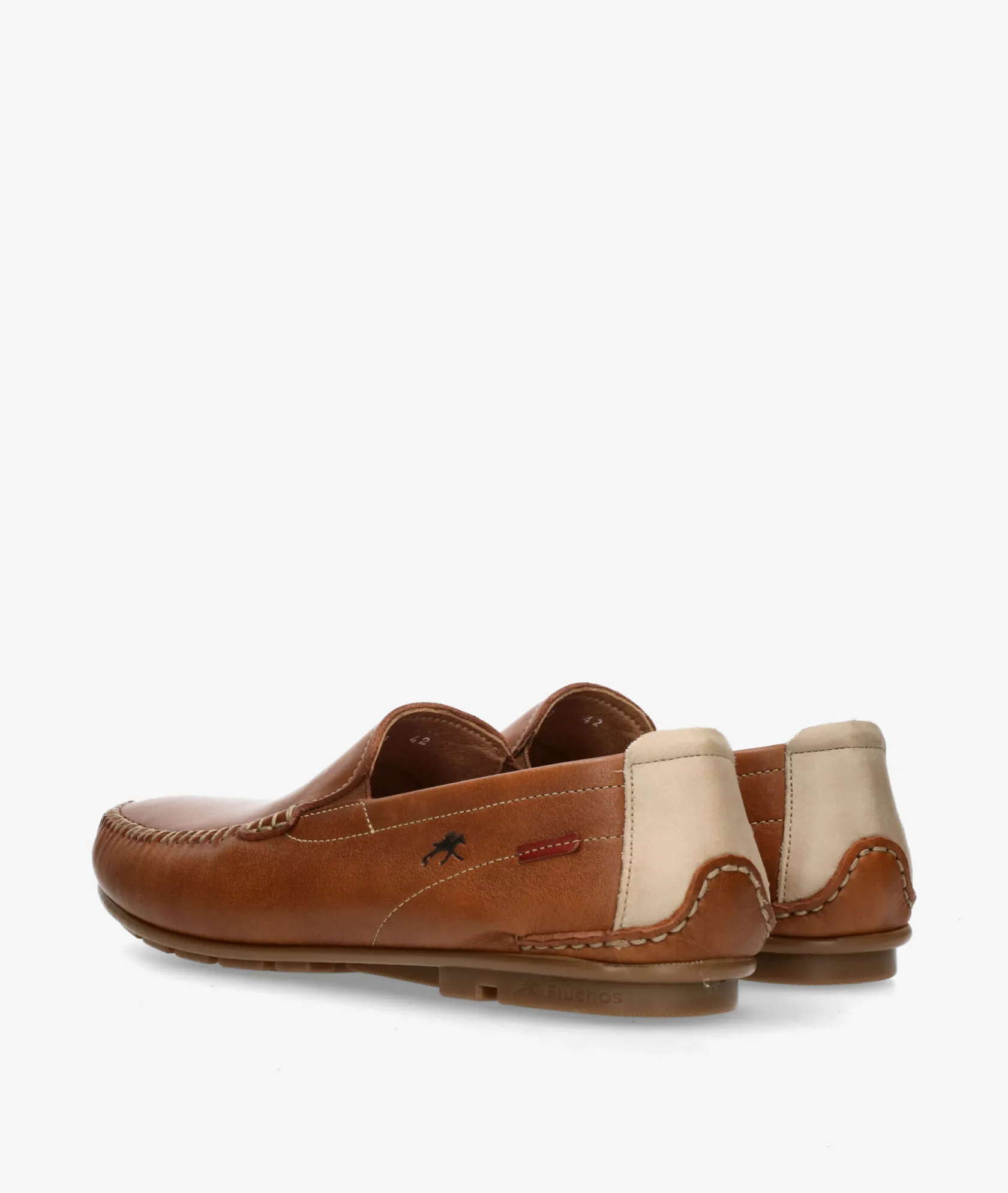 Hombre Fluchos Mocasines F1173 en cuero