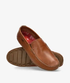 Hombre Fluchos Mocasines F1173 en cuero