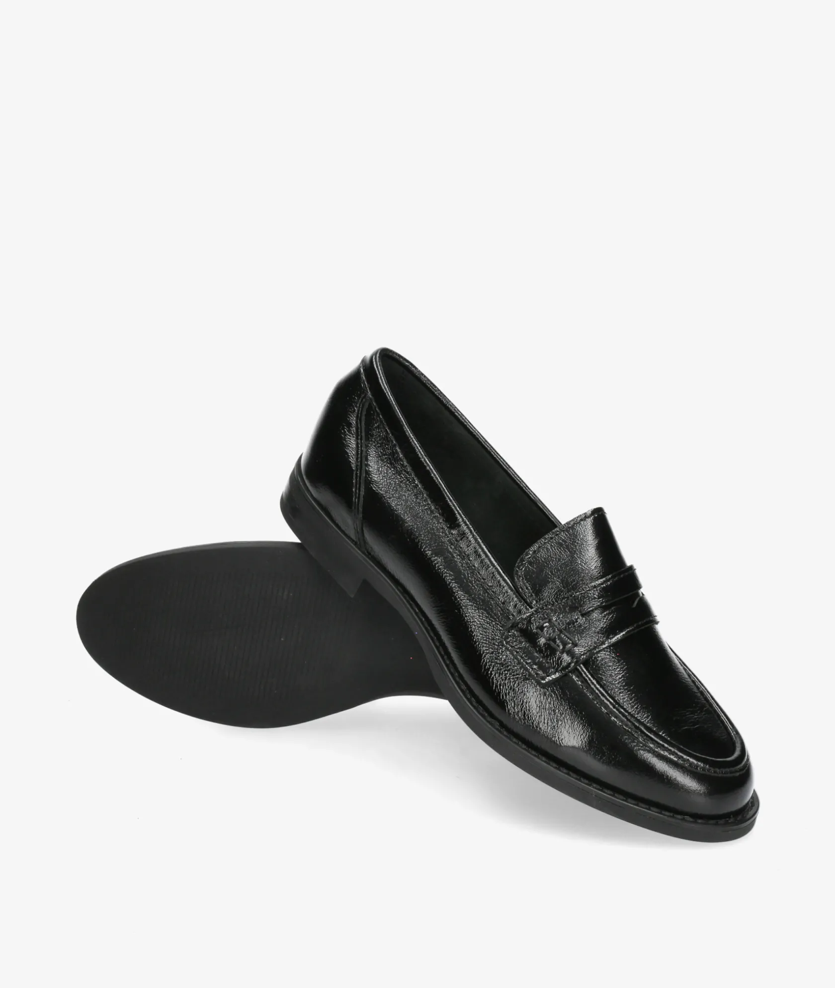 Mujer Funny Lola Mocasines 1186 en charol
