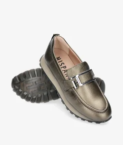 Mujer Hispanitas Mocasines HI243621 en metalizado