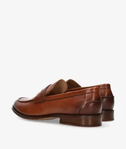 Hombre Hobb's Mocasines Hobb's A3871B0704 HOBBS- 4 en cuero