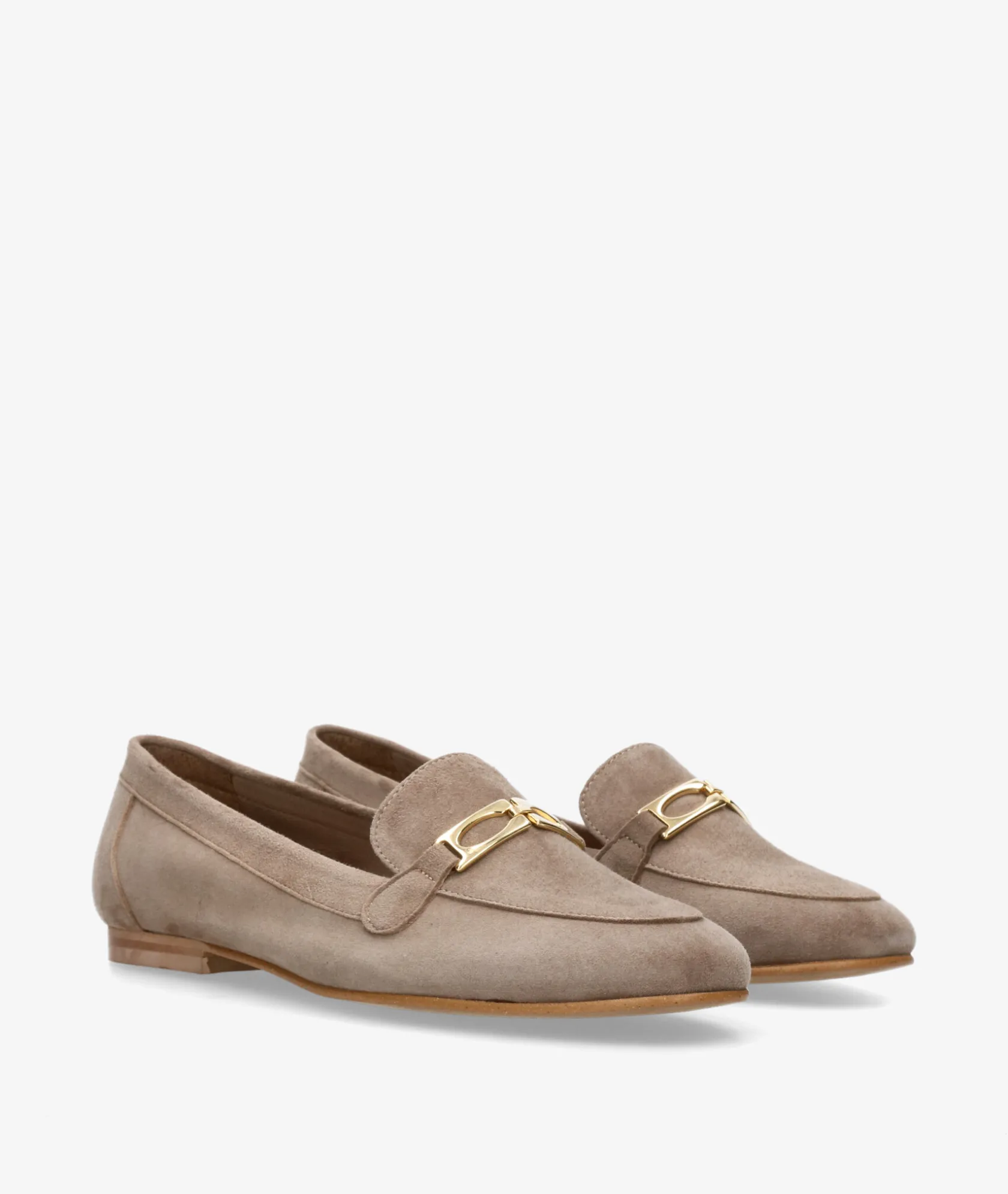 Mujer Kénnebec Mocasines 322 en ante taupe
