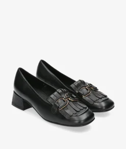 Mujer Stephen Allen Mocasines HECATE 38205-C9 en negro