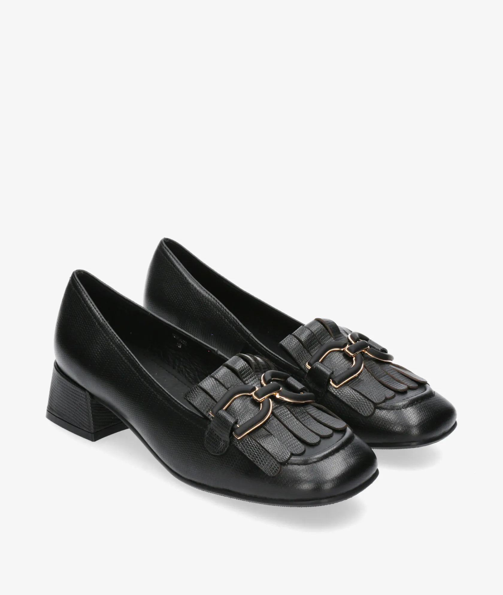 Mujer Stephen Allen Mocasines HECATE 38205-C9 en negro