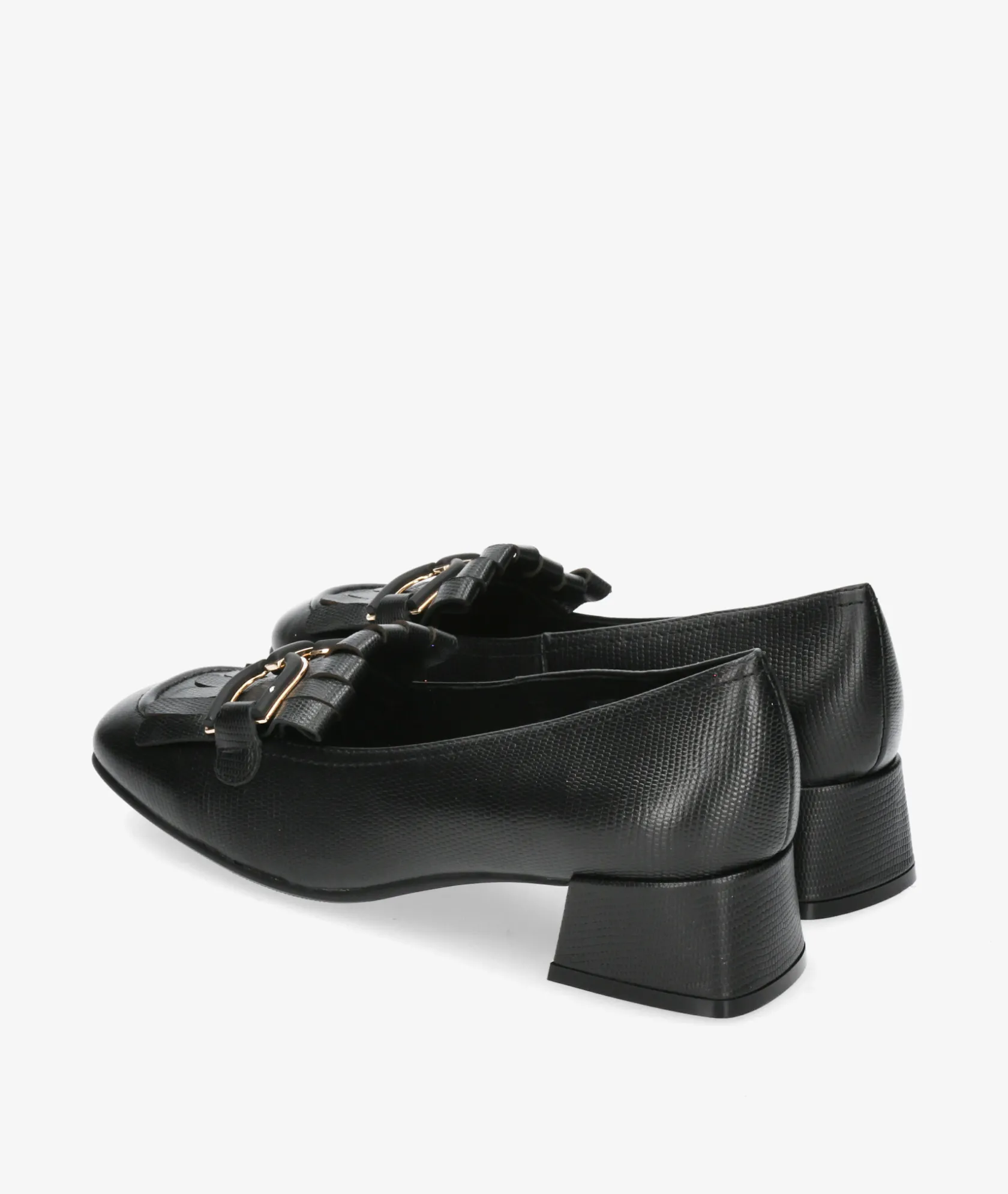Mujer Stephen Allen Mocasines HECATE 38205-C9 en negro