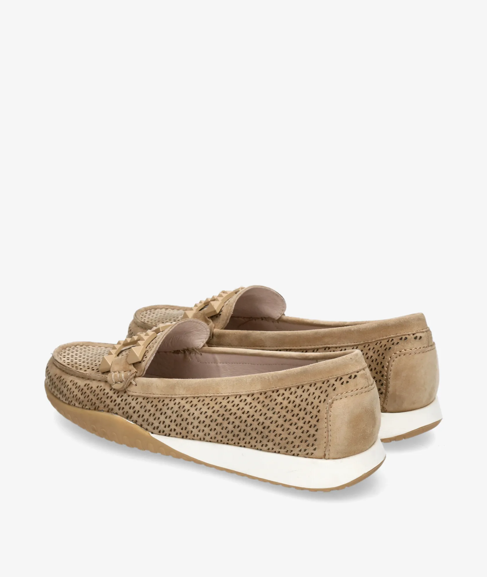 Mujer Stephen Allen Mocasines LAUR-23 31736-696 en ante camel