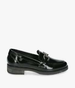 Mujer Valeria´s Mocasines 1537 en charol negro