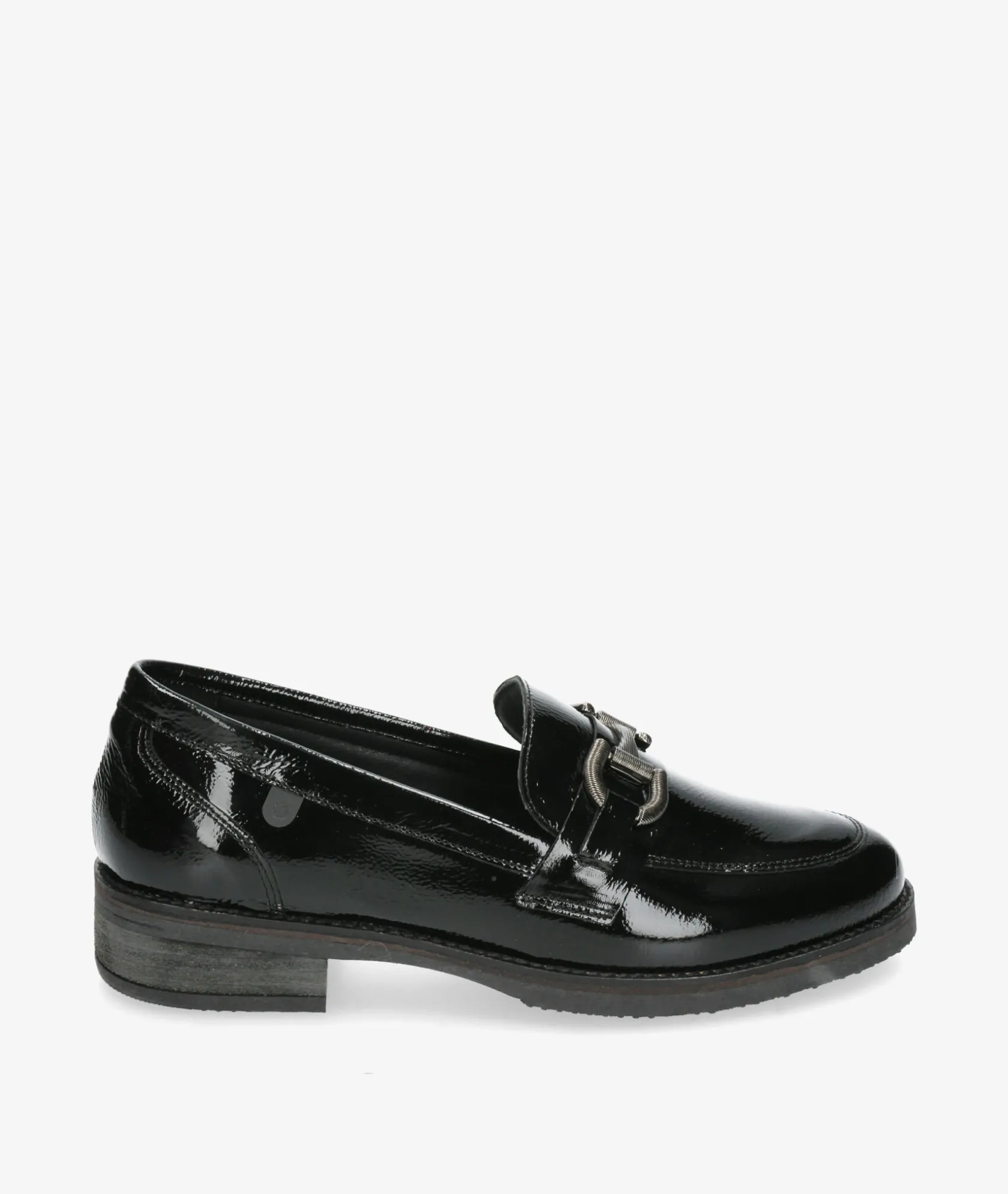 Mujer Valeria´s Mocasines 1537 en charol negro