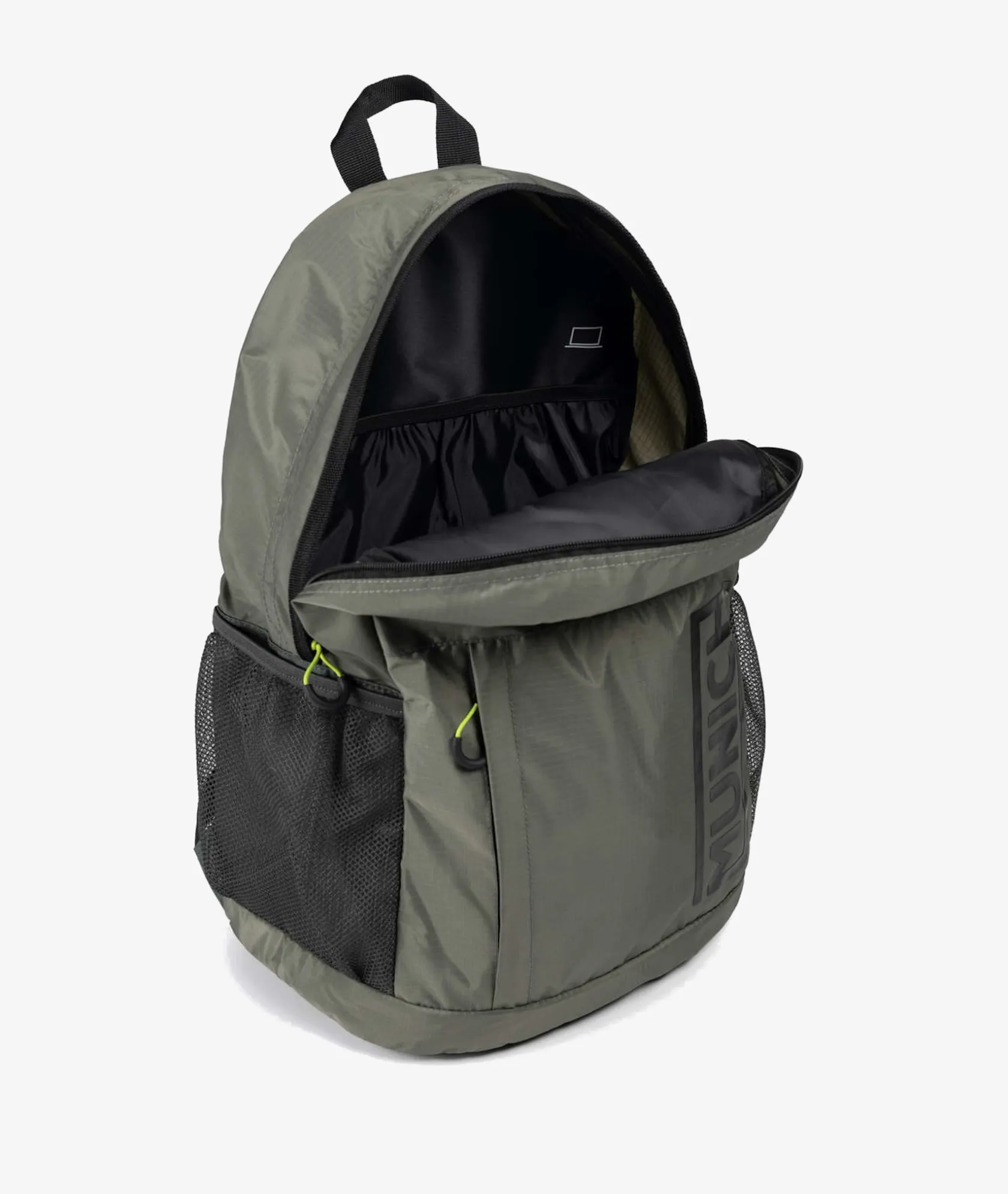 Mujer pabloochoa.shoes Mochila MUNICH BACK PACK SLIM en caki