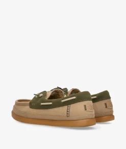Hombre Dude Naúticos HARBOR LO CRAFT SUMMER en topo