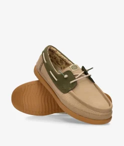 Hombre Dude Naúticos HARBOR LO CRAFT SUMMER en topo