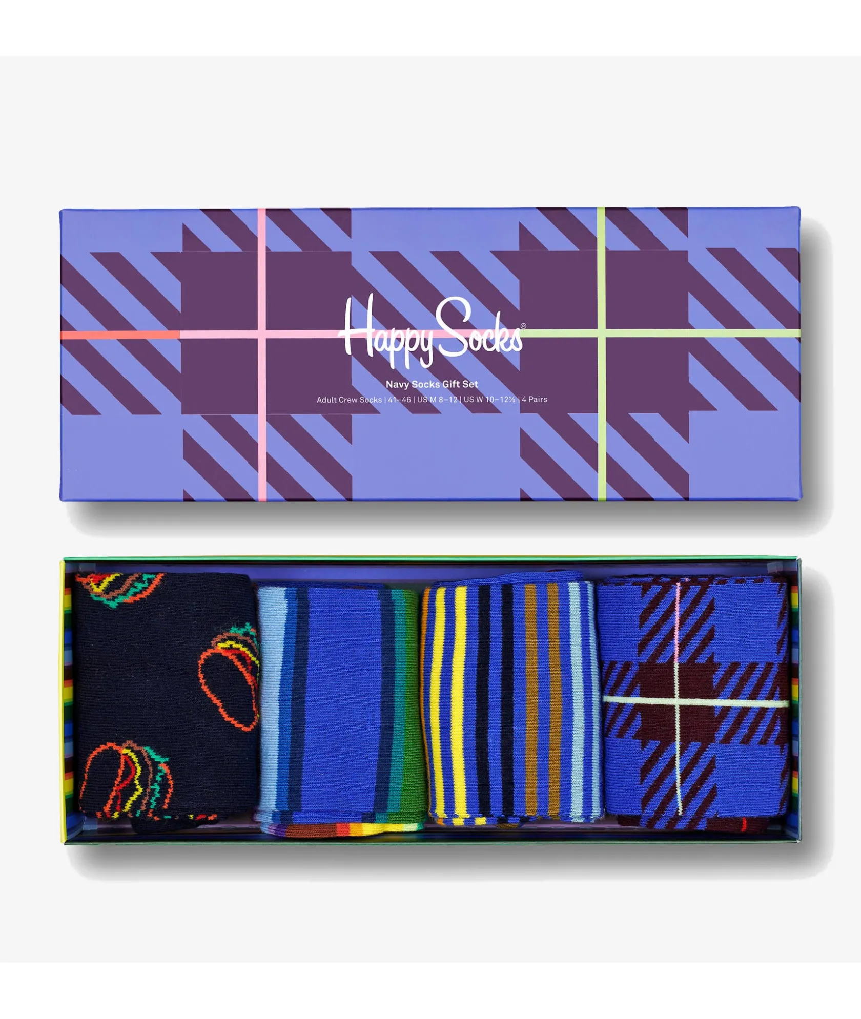 Mujer Happy Socks Pack de calcetines XNAV09-6550 en azul marino