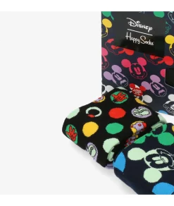 Mujer Happy Socks Pack de calcetines XDNY02-0100-070 en negro