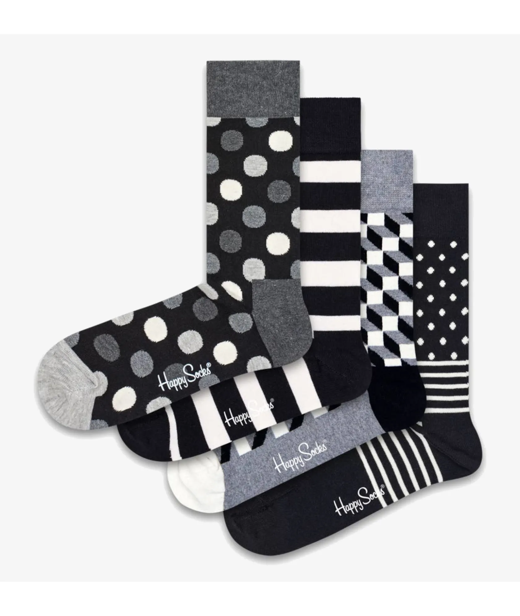 Mujer Happy Socks Pack de calcetines XCBW09-9150 en gris