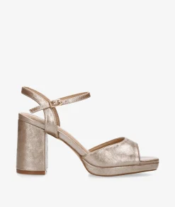 Mujer Aclys Sandalias PLATTY 02 en platino