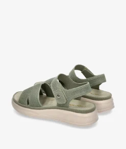 Mujer Amarpies Sandalias 28660 en caki