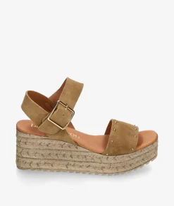 Mujer bloom&you Sandalias bloom&you AURORA en serraje camel
