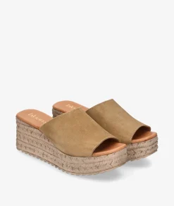Mujer bloom&you Sandalias bloom&you LISA en serraje camel