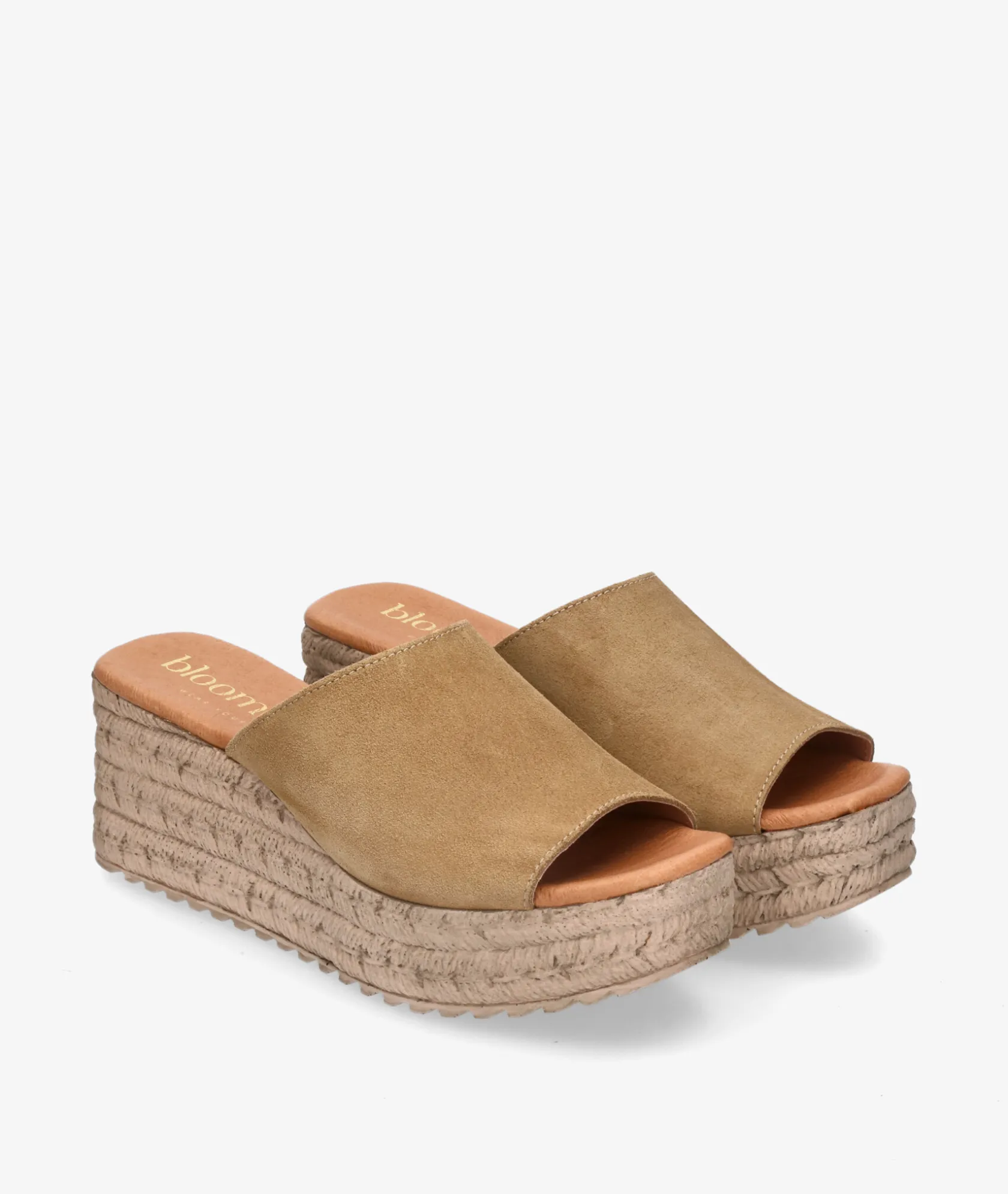Mujer bloom&you Sandalias bloom&you LISA en serraje camel