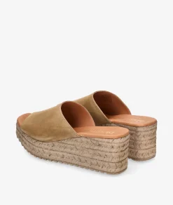 Mujer bloom&you Sandalias bloom&you LISA en serraje camel