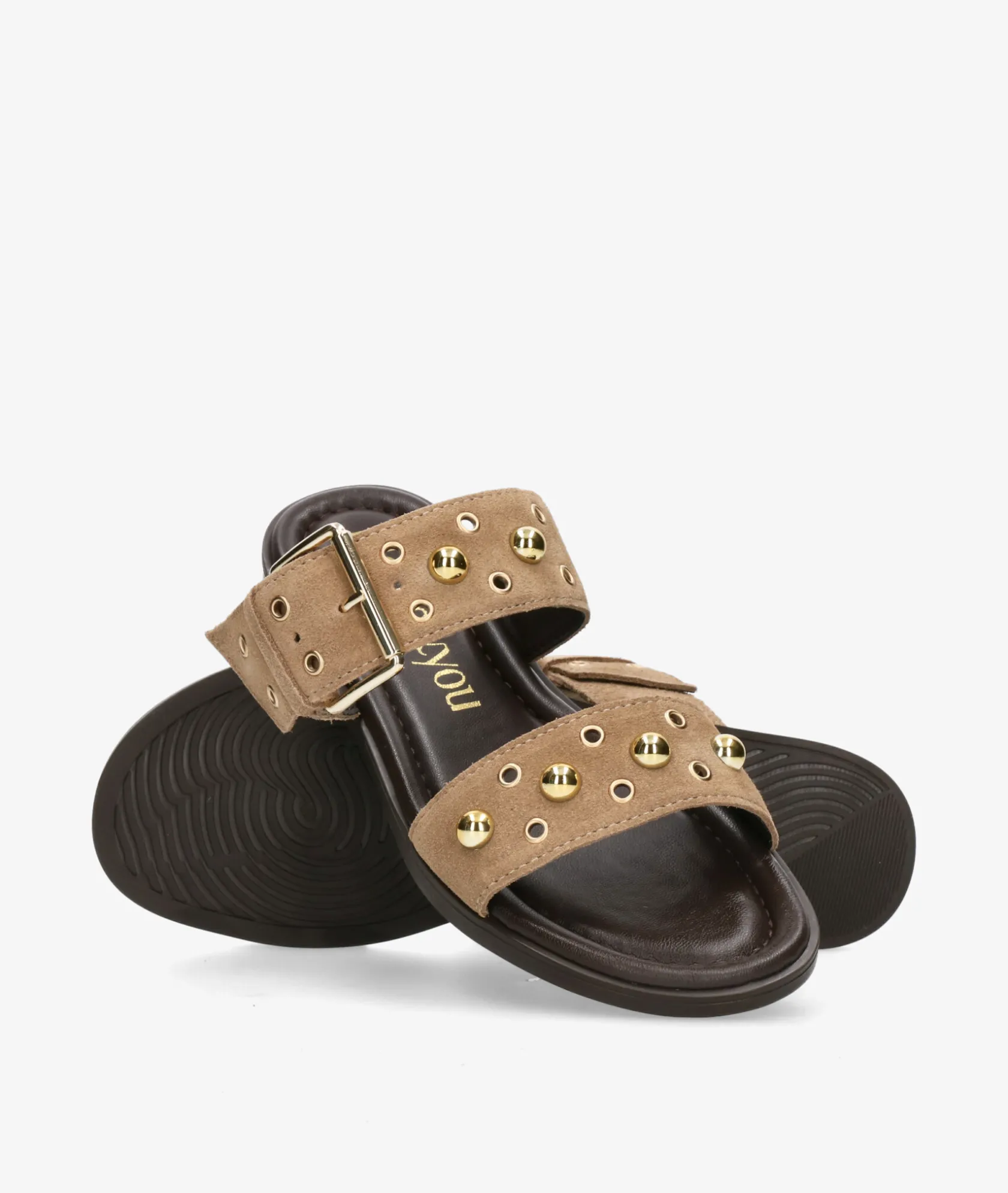 Mujer bloom&you Sandalias bloom&you MARTHA en serraje taupe