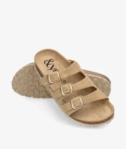 Mujer bloom&you Sandalias bloom&you NEW NENUFAR en serraje taupe
