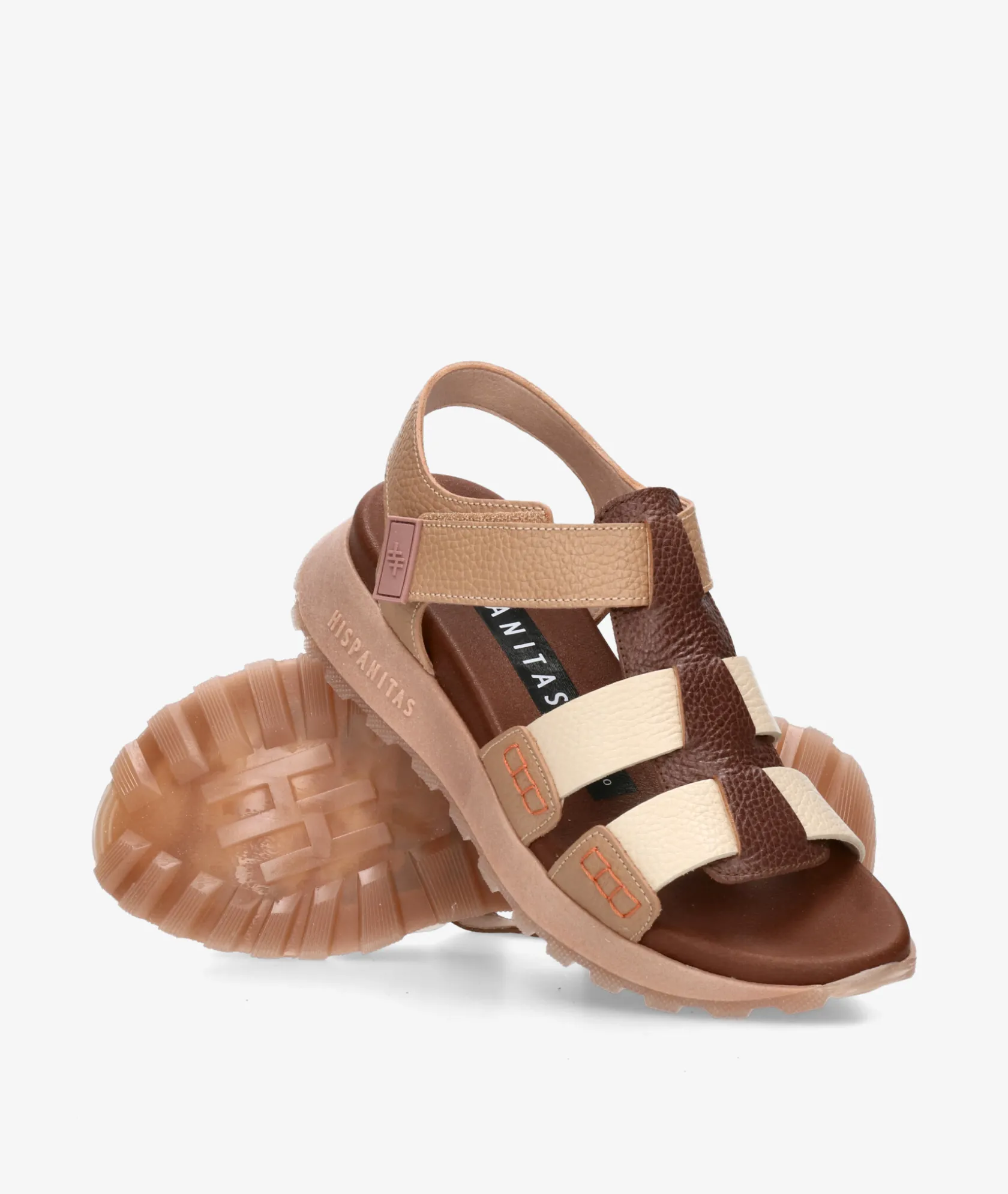 Mujer Hispanitas Sandalias CHV264624 en marrón